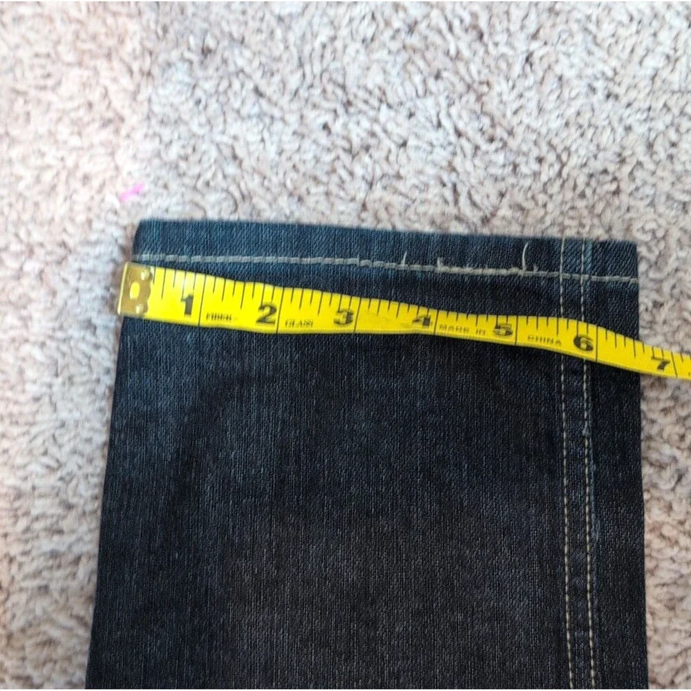 Levi's Men's Slim Fit Dark Blue Denim Jeans Dark Wash Button Zip 5-Pocket Logo